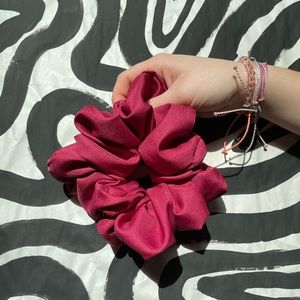 Jumbo Handmade Hair Scrunchies